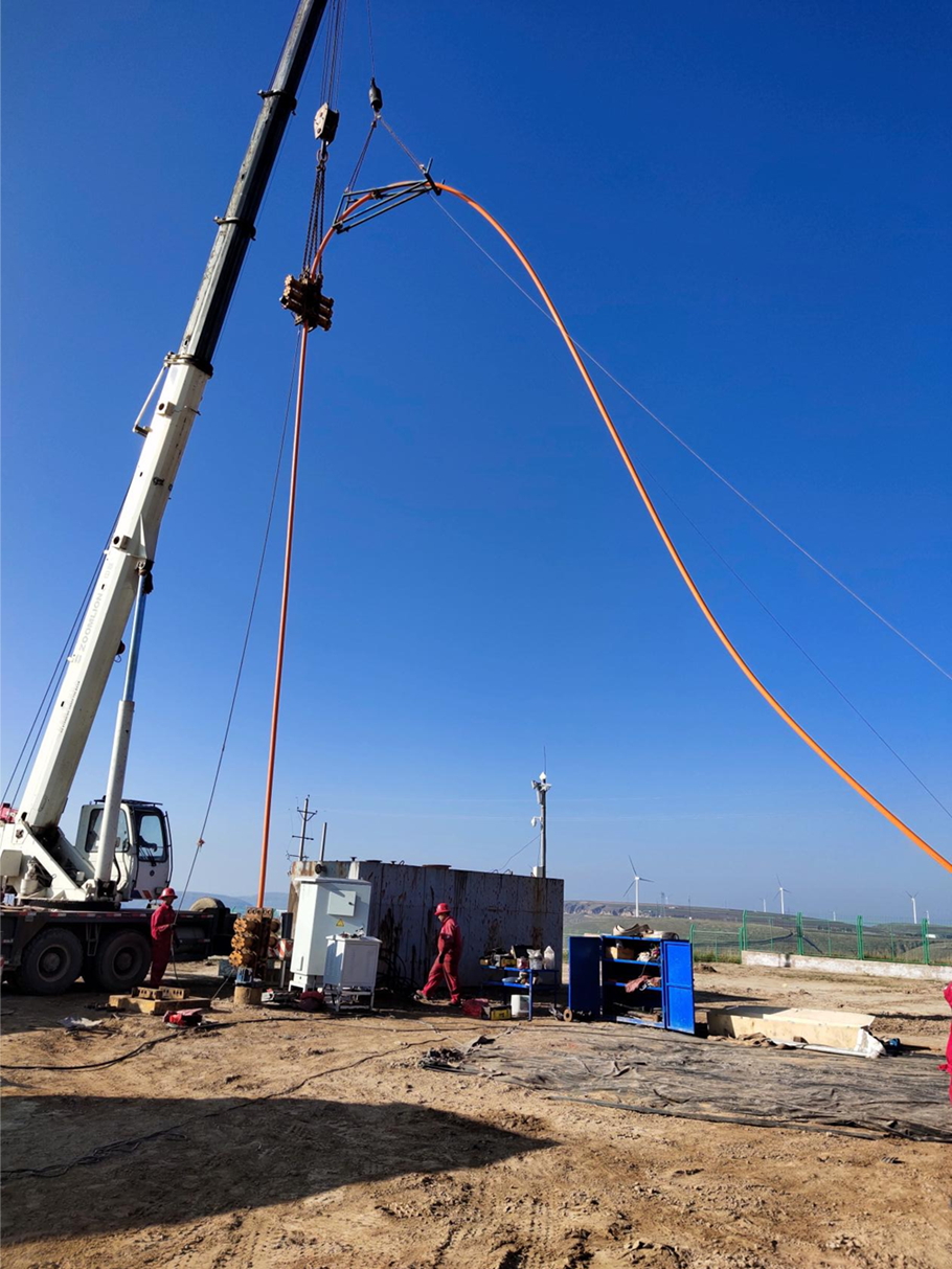 ICCP智能管安装现场