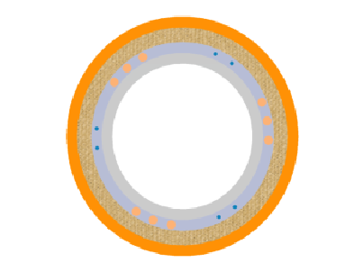ICCP采水管截面图